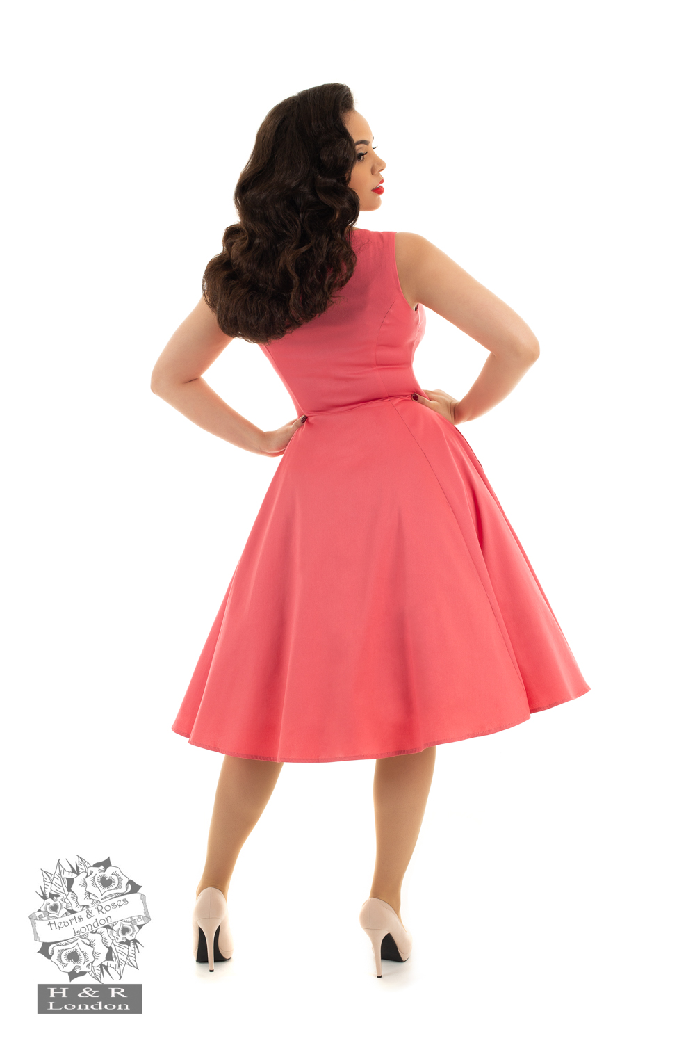 Pink Donna Swing Dress